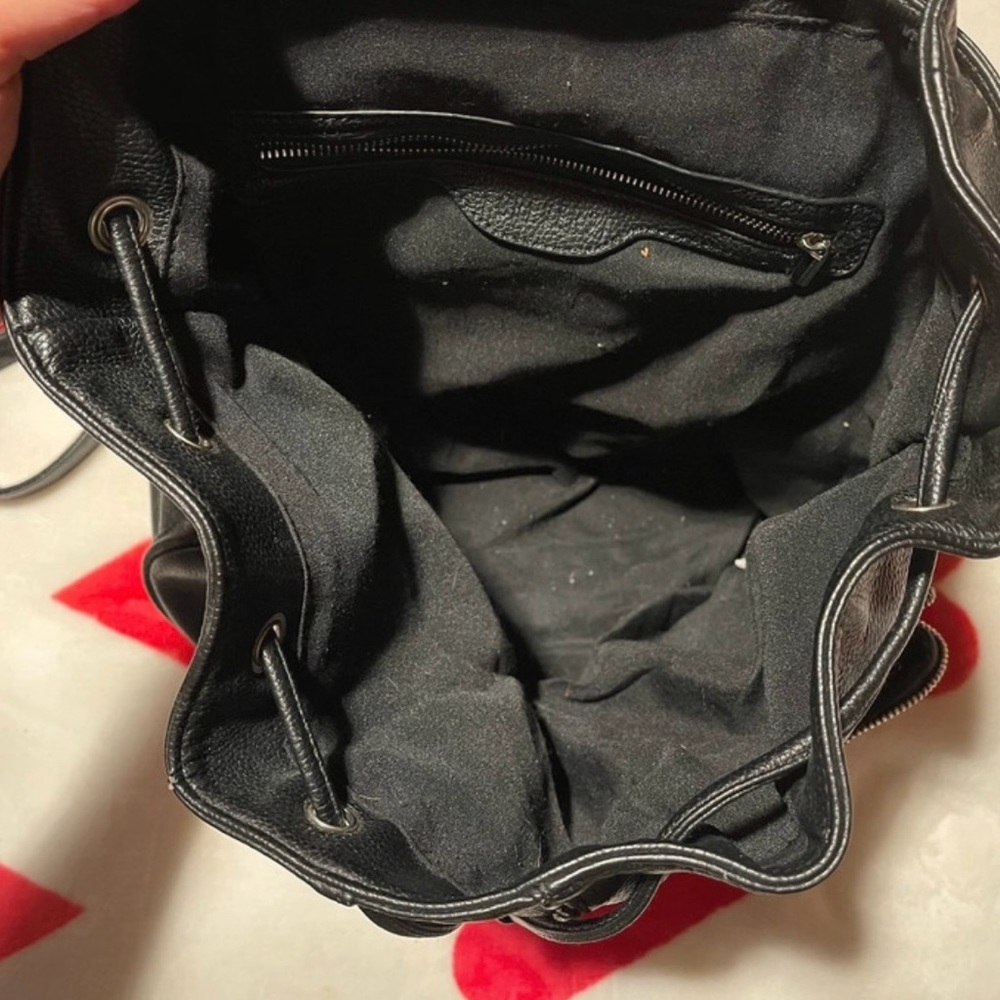 Pleather Backpack - image 3